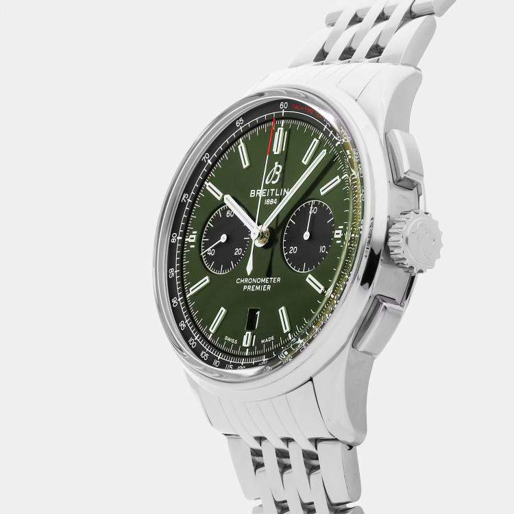 Pre Owned Pre-Owned Breitling Premier B01 Chronograph Bentley AB0118A11L1A1 Automatic 42 mm