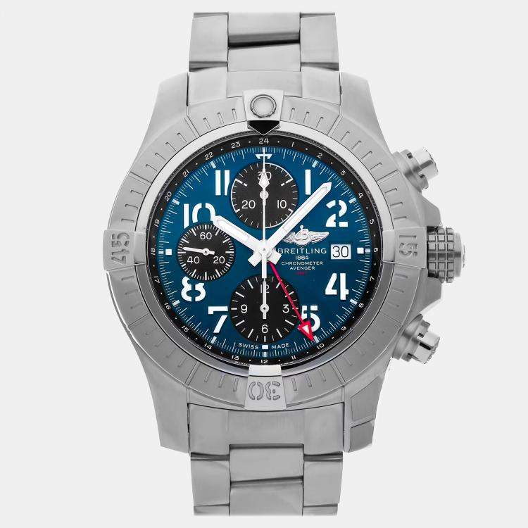 Pre Owned Pre-Owned Breitling Avenger Chronograph GMT A24315101C1A1