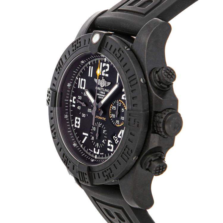 breitling avenger hurricane carbon chronograph automatic men's watch