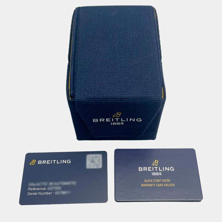 Pre Owned Breitling Avenger A13317101C1X2 Automatic Blue Stainless Steel Men’s Wristwatch 45mm