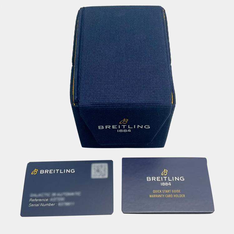 Pre Owned Breitling Black Stainless Steel Avenger A24315101B1X2 Automatic Men's Wristwatch 45 mm