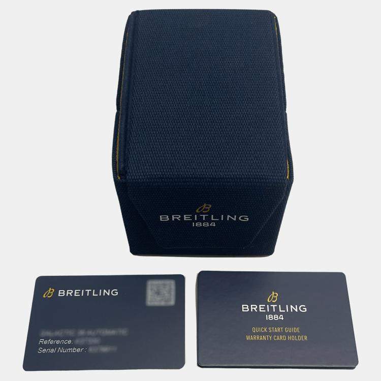Pre Owned Breitling Superocean V17369161C1S1 Automatic Blue Titanium Men’s Wristwatch 48mm