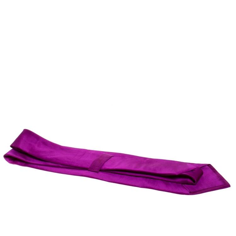 Pre Owned Brioni Purple Traditional Silk Tie