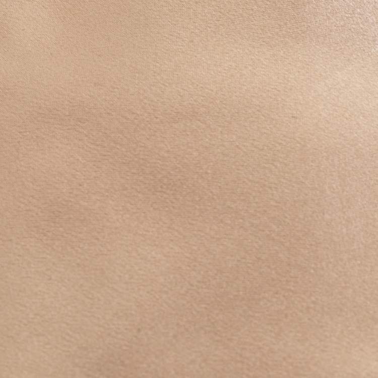 Pre Owned Brioni Beige Satin Silk Traditional Tie