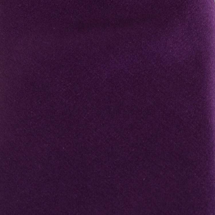 Pre Owned Brioni Purple Silk Standard Tie