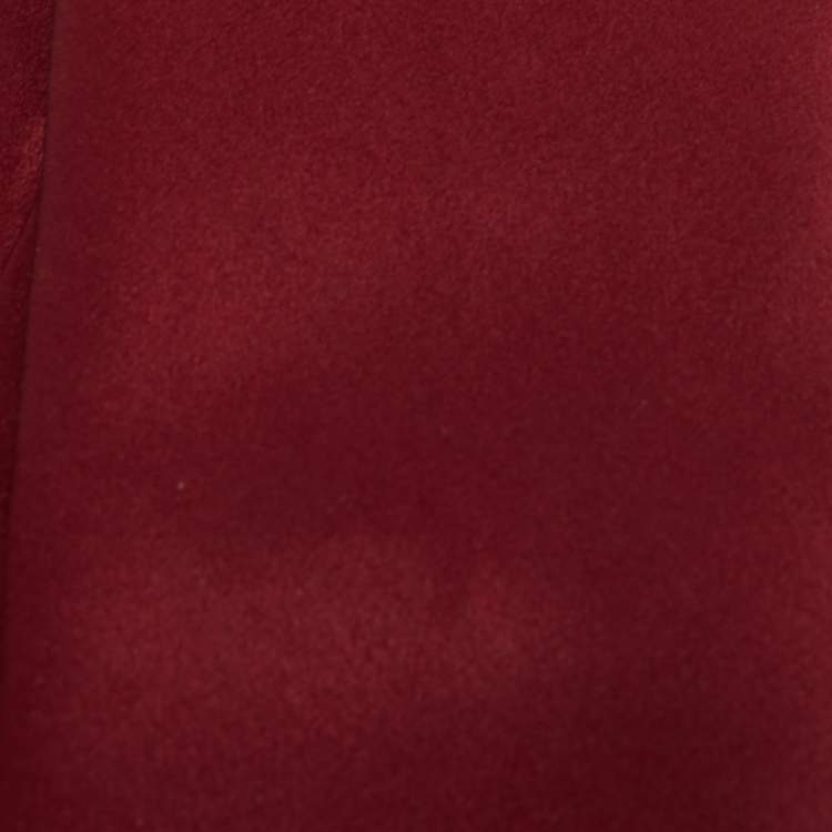 Pre Owned Brioni Burgundy Silk Classic Tie