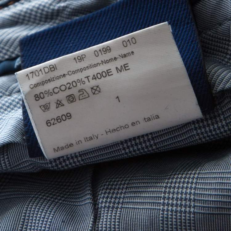 Pre Owned Brioni Blue Medium Wash Denim Straight Legged Marmolada Jeans 5XL
