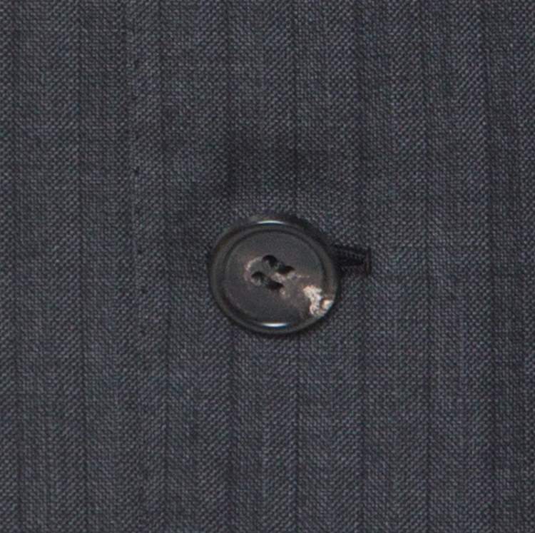 Pre Owned Brioni Grey Wool Striped NM Colosse Suit XXL