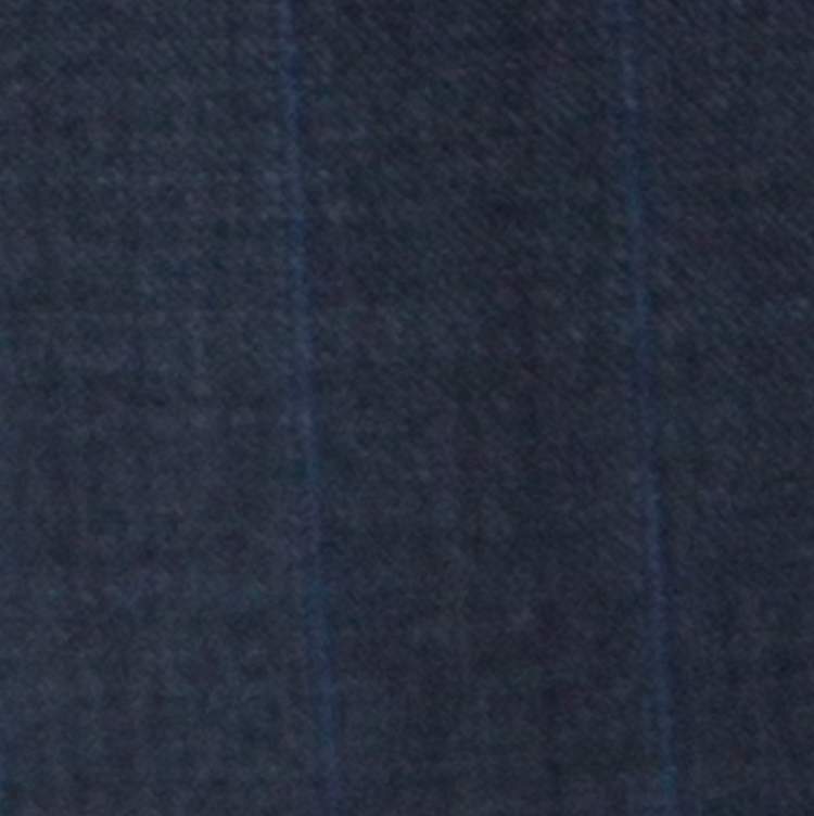 Pre Owned Brioni Blue Wool and Silk Striped Colosseo Suit XXL