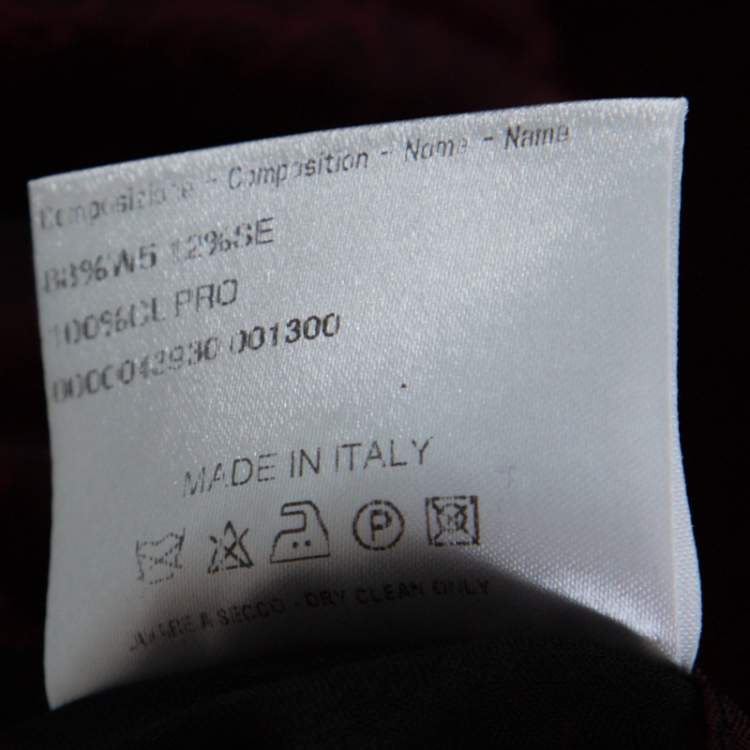 Pre Owned Brioni Black Tonal Striped Wool Blend Lowndes Suit 2XL