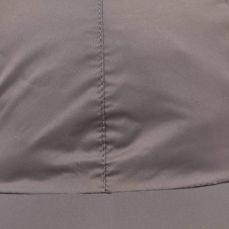 Pre Owned Brunello Cucinelli Taupe Technical Cap L