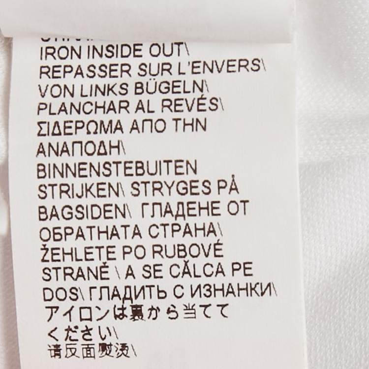 Pre Owned Brunello Cucinelli White Cotton Jersey V Neck T-Shirt M