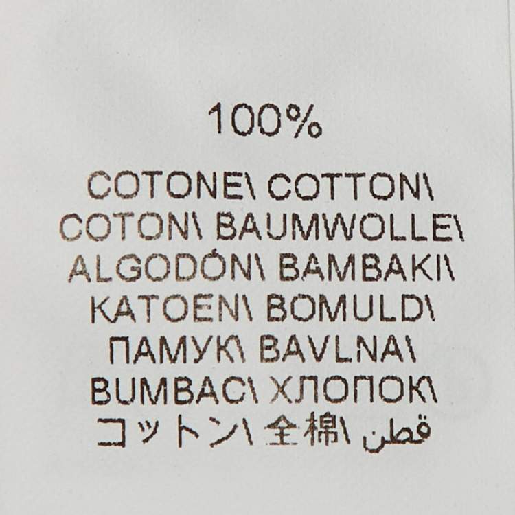 Pre Owned Brunello Cucinelli Orange Cotton Knit Polo T-Shirt L