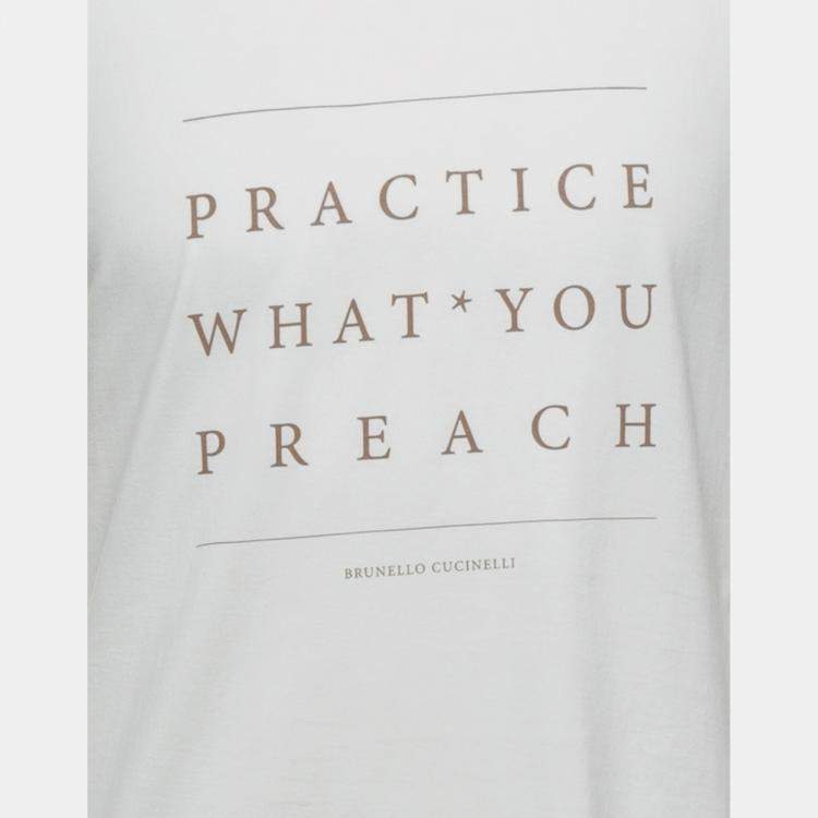 Pre Owned Brunello Cucinelli Cotton T-shirt XXL