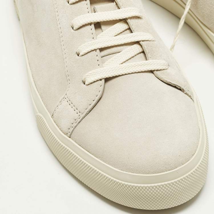 مملوكة مسبقًا Brunello Cucinelli Size 43 Beige/Brown Suede Low Top Sneakers