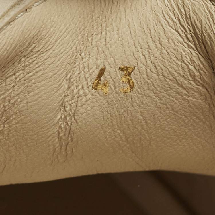 مملوكة مسبقًا Brunello Cucinelli Size 43 Beige/Brown Suede Low Top Sneakers