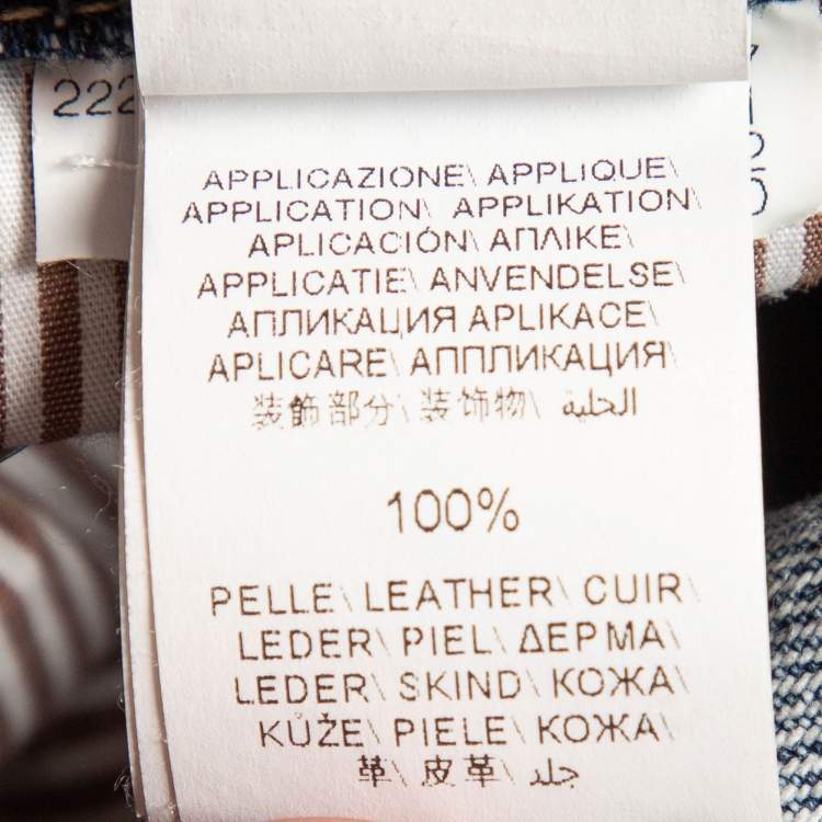 مملوكة مسبقًا Brunello Cucinelli Blue Washed Denim Traditional Fit Jeans XXXL (Waist 40")