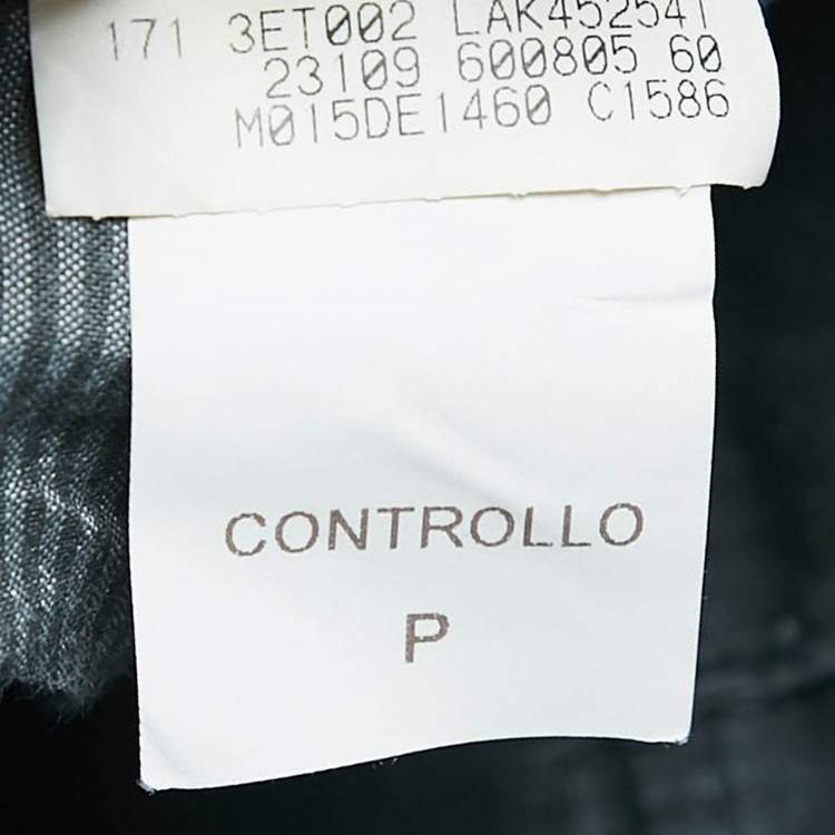 مملوكة مسبقًا Brunello Cucinelli Grey Cotton Leisure Fit Pants S
