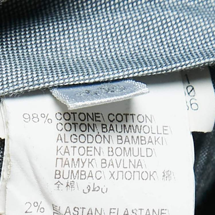 مملوكة مسبقًا Brunello Cucinelli Grey Cotton Leisure Fit Pants S