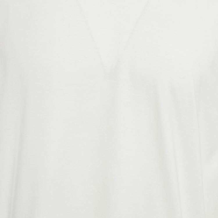 Pre Owned Brunello Cucinelli White Jersey Crewneck T-Shirt XXXL
