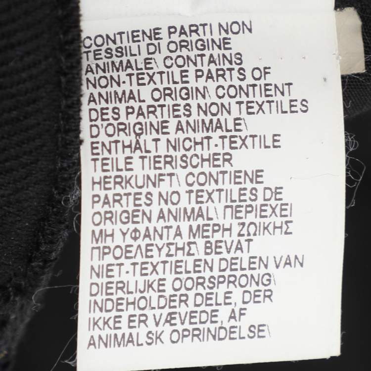 مملوكة مسبقًا Brunello Cucinelli Black Denim Traditional Fit Jeans M