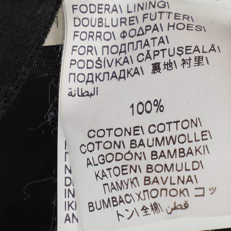 مملوكة مسبقًا Brunello Cucinelli Black Denim Traditional Fit Jeans M