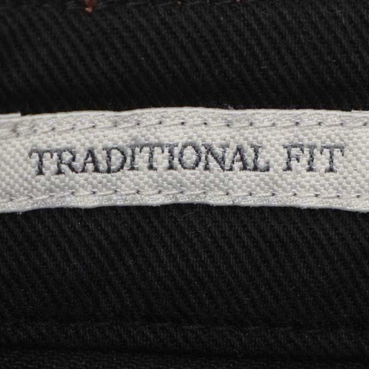 مملوكة مسبقًا Brunello Cucinelli Black Denim Traditional Fit Jeans M