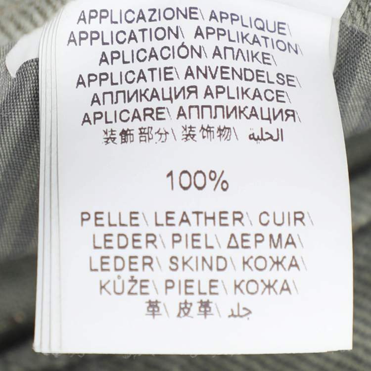 Pre Owned Brunello Cucinelli Green Denim Traditional Fit Jeans M