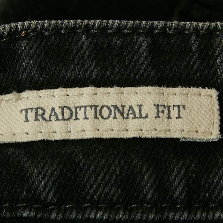 مملوكة مسبقًا Brunello Cucinelli Black Denim Traditional Fit Jeans S Waist 30"
