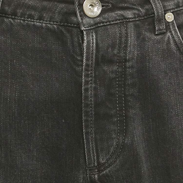 مملوكة مسبقًا Brunello Cucinelli Black Denim Traditional Fit Jeans S Waist 30"