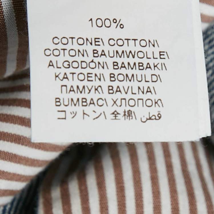 Pre Owned Brunello Cucinelli Blue Washed Denim Jeans S Waist 32"