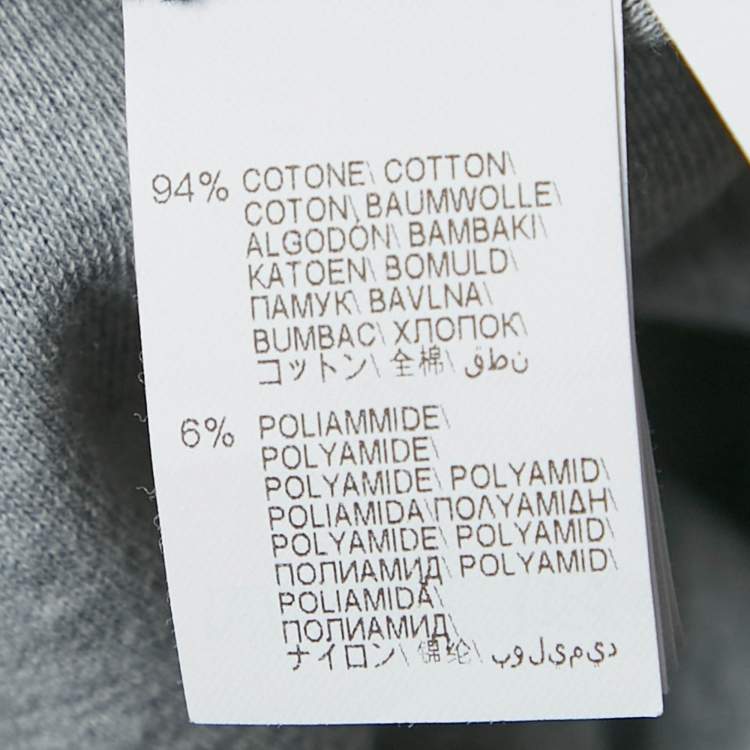 مملوكة مسبقًا Brunello Cucinelli Blue Cotton Jersey Hooded Vest M