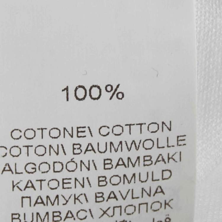 Pre Owned Brunello Cucinelli White Cotton Slim Fit Shirt XS