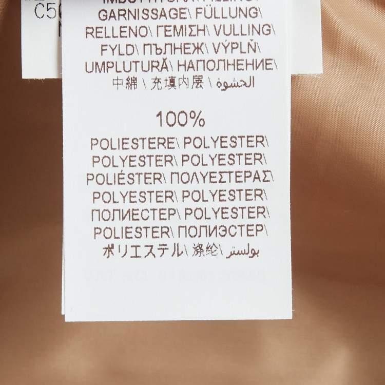 Pre Owned Brunello Cucinelli Navy Blue Nylon Hooded Jacket XS