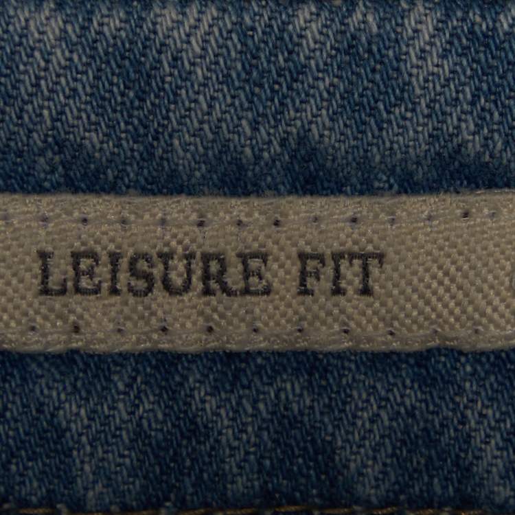 Pre Owned Brunello Cucinelli Blue Denim leisure Fit Jeans XS Waist 32" 