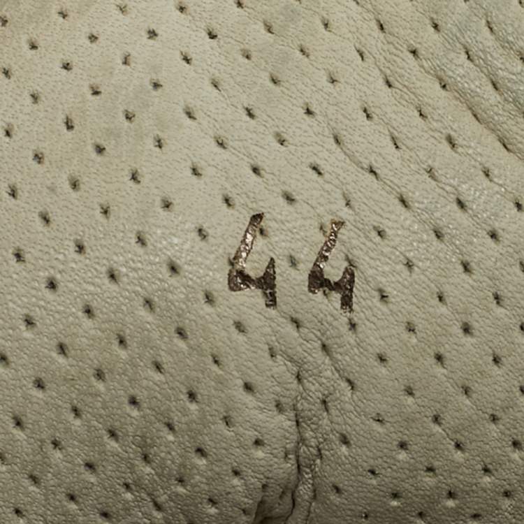 مملوكة مسبقًا حذاء رياضي برونيللو كوتشينيلي برباط علوي و بطراز منخفض من أعلى جلد و سويدي أزرق مقاس 43.5 