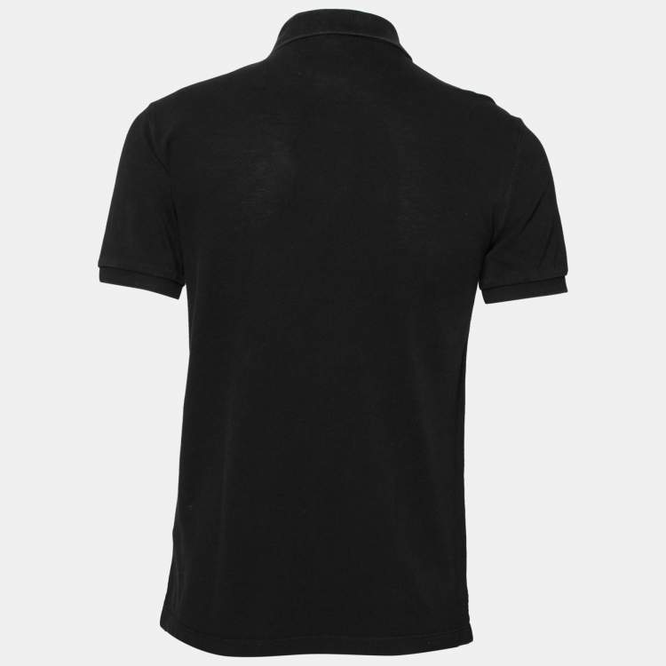 Louis Vuitton Classic Short Sleeve Pique Polo shirt black sz M