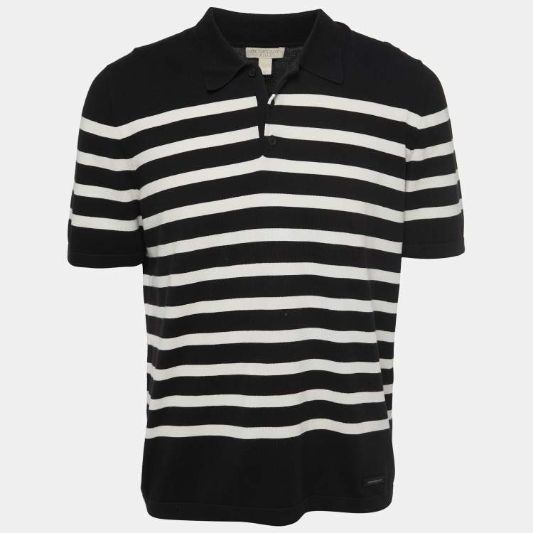 Burberry striped polo shirt online