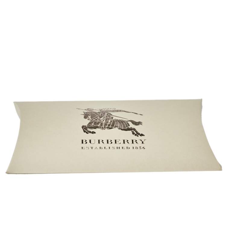 Pre Owned Burberry Red Silk Tie