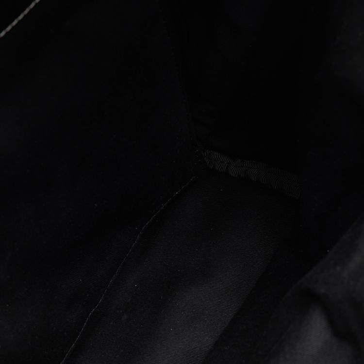 Pre Owned Burberry Dark Birch Brown Check Coated Canvas and Leather Backpack
