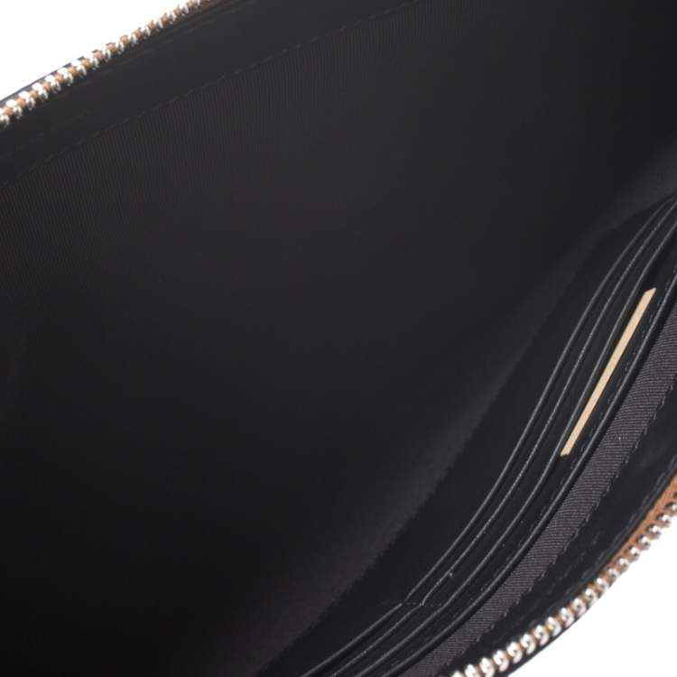 Burberry black hot sale clutch bag