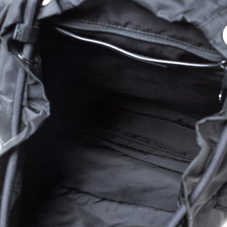 مملوكة مسبقًا Burberry Black Nylon Ranger Backpack