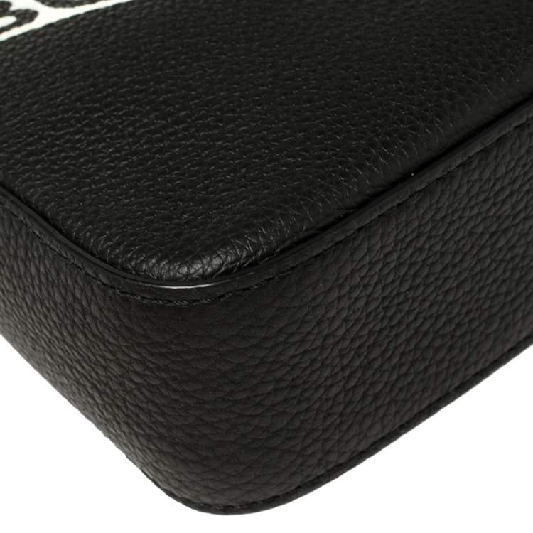 Pre Owned Burberry Black Leather Thornton Crossbody Bag