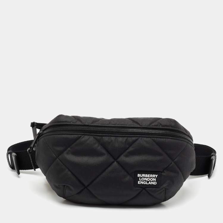 Burberry Black Quilted Sonny Bum Bag Burberry