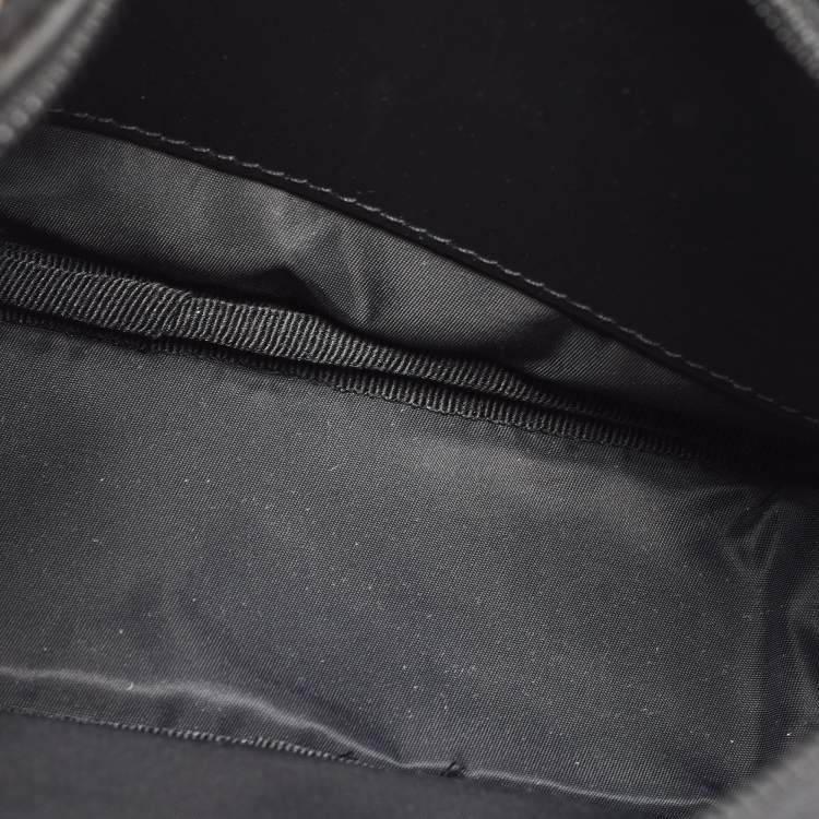 Pre Owned Burberry Black Quilted Nylon Paddy Crossbody Bag