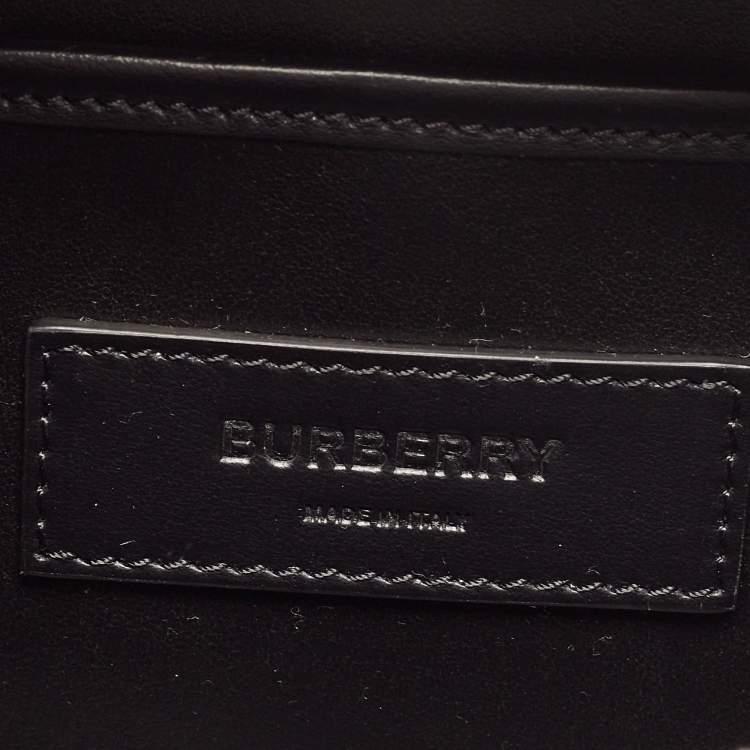 Pre Owned Burberry Green Camo Print Canvas Sutton Crossbody Bag