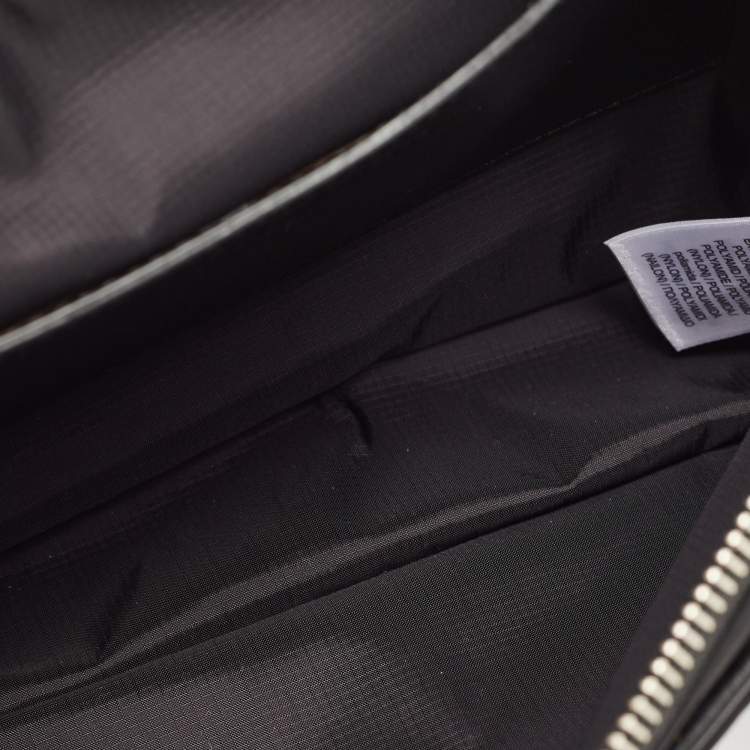 Pre Owned Burberry Black Nylon West Belt Bag