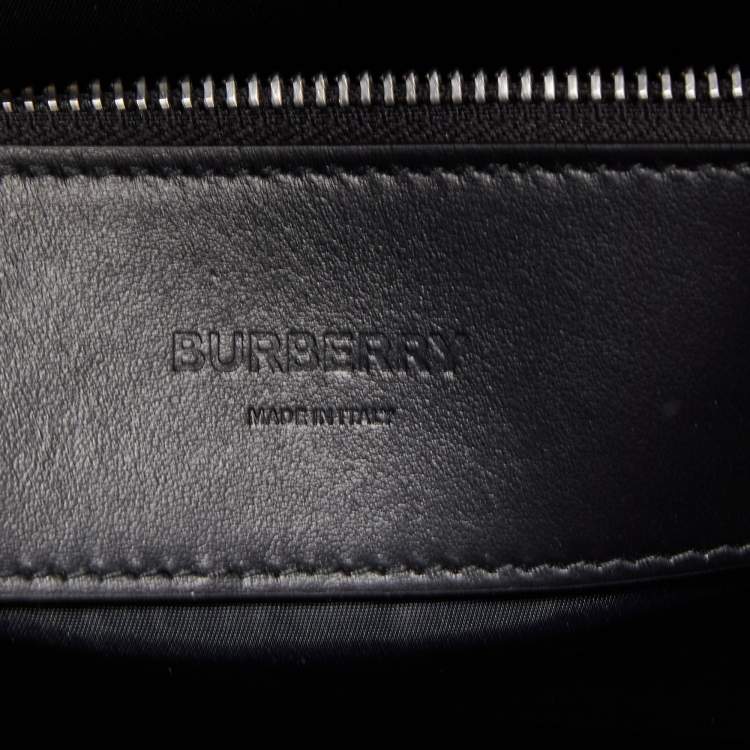 Pre Owned Burberry Green Camouflage Coated Canvas Large Jack Backpack