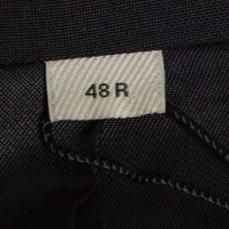 Pre Owned Burberry London Black Wool Mansell Blazer M