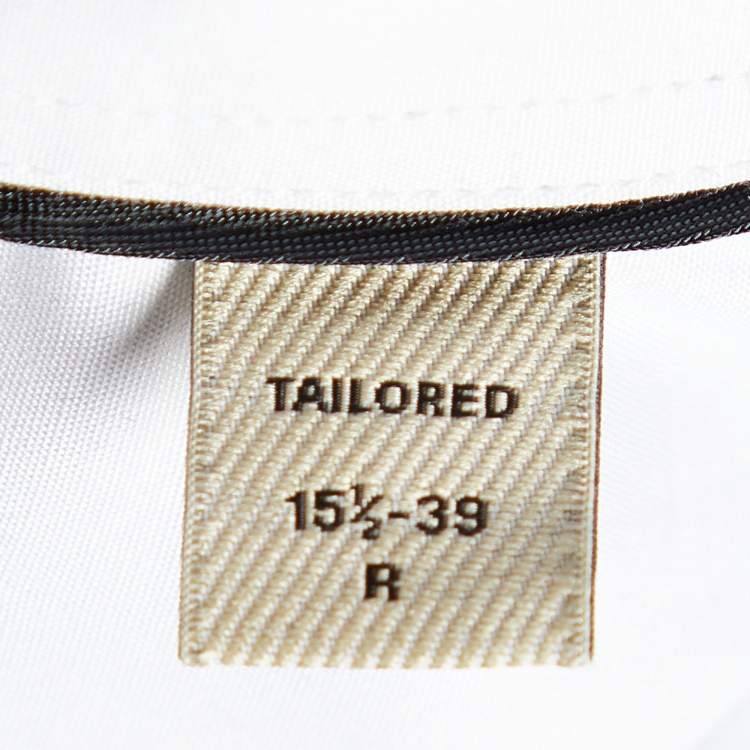 Pre Owned Burberry White Cotton Button Front Shirt M